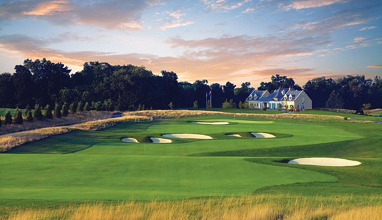 The ninth hole of the Links Course at Hershey Country Club