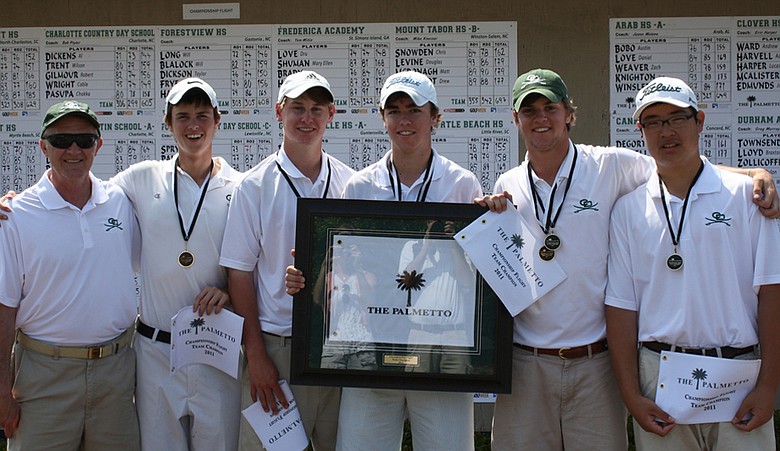Charlotte Country Day after winning the Palmetto High School Championship.