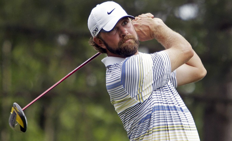 Lucas Glover during the Quail Hollow Championship