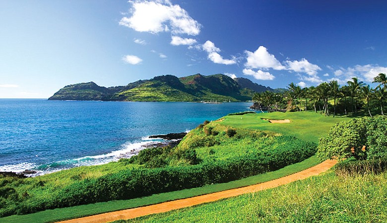No. 5 on the Kiele Moana nine at Kaua'i Lagoons Golf Club.