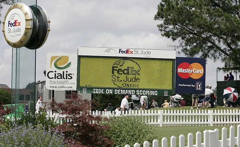 Signage during the 2006 St. Jude Classic