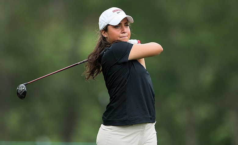 Georgia's Marta Silva Zamora during the opening round of the NCAA Women's Championship.