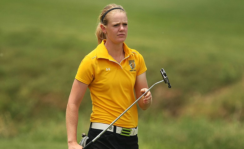 Amy Anderson during the NCAA Championship at Traditions Golf Club in Bryan, Texas.