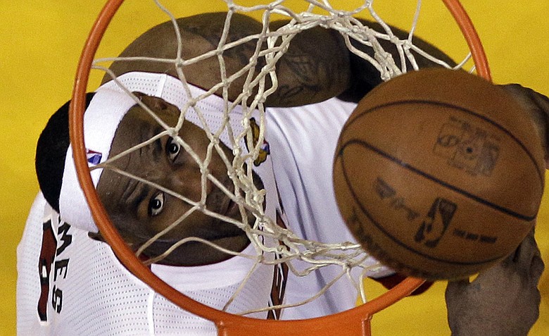 LeBron James and golf star Rory McIlroy are buddies off the court and course, respectively.