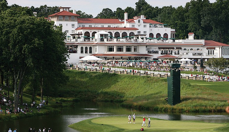 Congressional's clubhouse