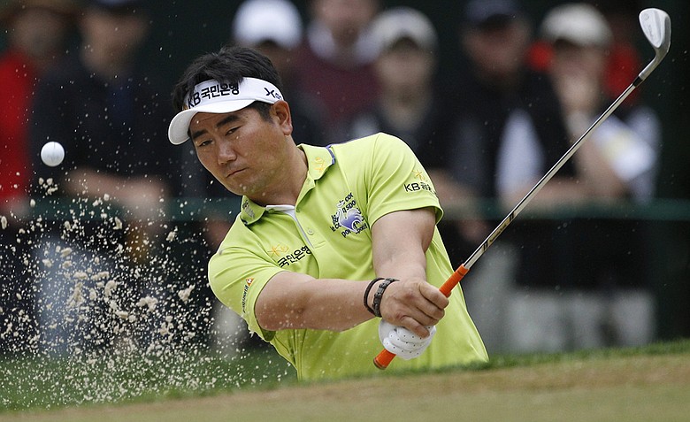 Y.E. Yang during Round 1 of the U.S. Open.