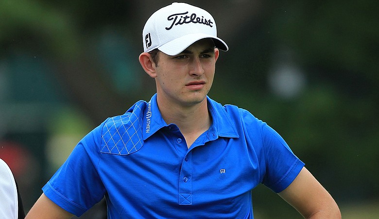 Patrick Cantlay during the second round of the Travelers Championship.