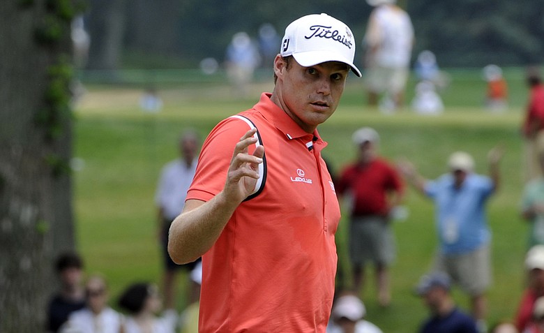 Nick Watney during the final round of the AT&T National