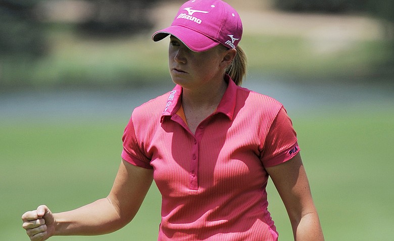 Stacy Lewis during the U.S. Women's Open