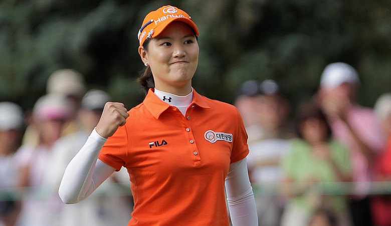 So Yeon Ryu at the 2011 U.S. Women's Open
