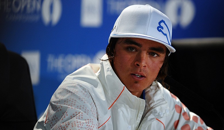 Rickie Fowler after Saturday's third round at the British Open.