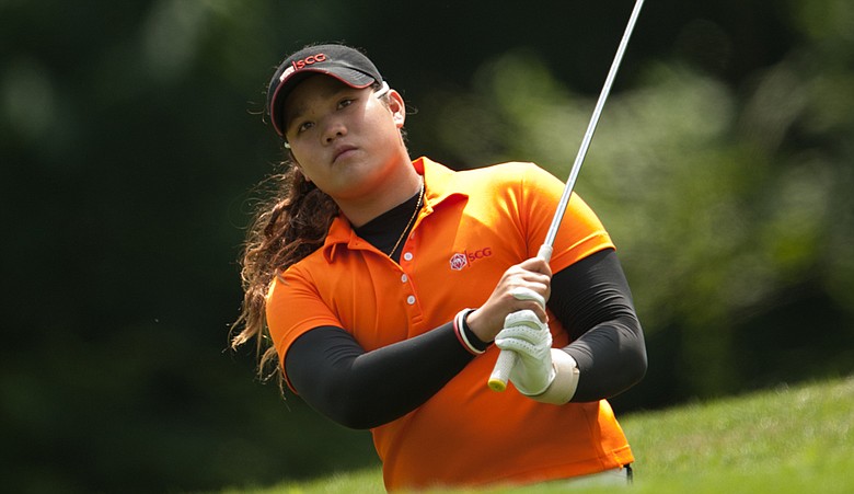 Ariya Jutanugarn during the third round of the Junior PGA Championship at Sycamore Hills Country Club.