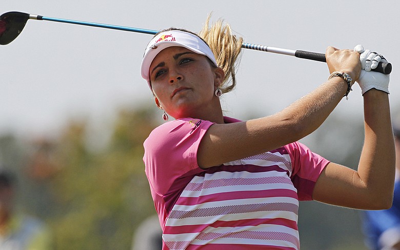 Lexi Thompson during Round 3 of the Navistar LPGA