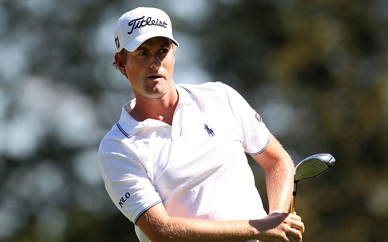 Webb Simpson, pictured here at the BMW Championship, is No. 1 in the FedEx Cup points standings.