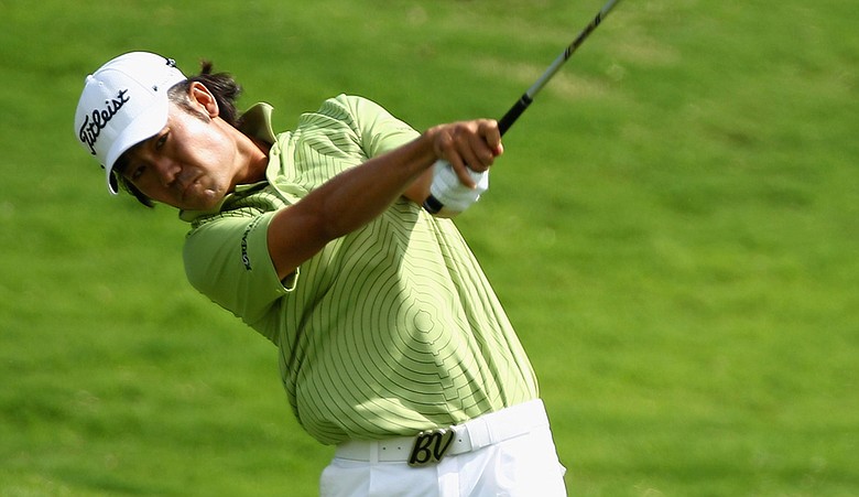 Kevin Na shot a second-round 63 at the Justin Timberlake Shriners Hospitals for Children Open.