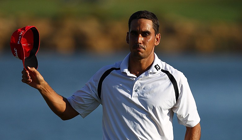 Rafael Cabrera-Bello during Round 3 of the Portugal Masters.