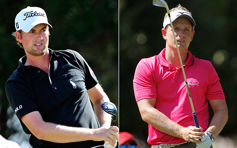 Webb Simpson and Luke Donald