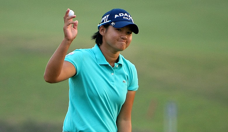 Yani Tseng during the first round of the Sunrise LPGA Championship.