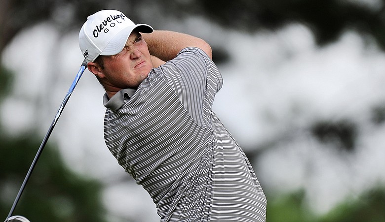 Jason Kokrak during Round 2 of the Nationwide Tour Championship.