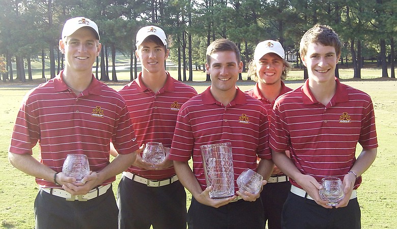 Iowa State after winning the Bridgestone Golf Collegiate.