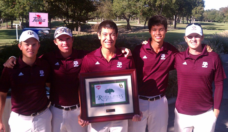 Texas A&M after winning the Royal Oaks Intercollegiate