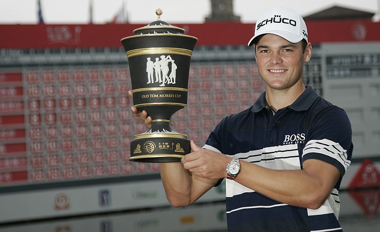 Martin Kaymer after winning the WGC-HSBC Champions