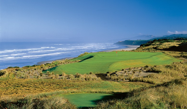A book detailing the creation of Bandon Dunes Golf Resort, which began with the eponymous course (No. 6 pictured), is one of the must-reads in the golf-travel genre.