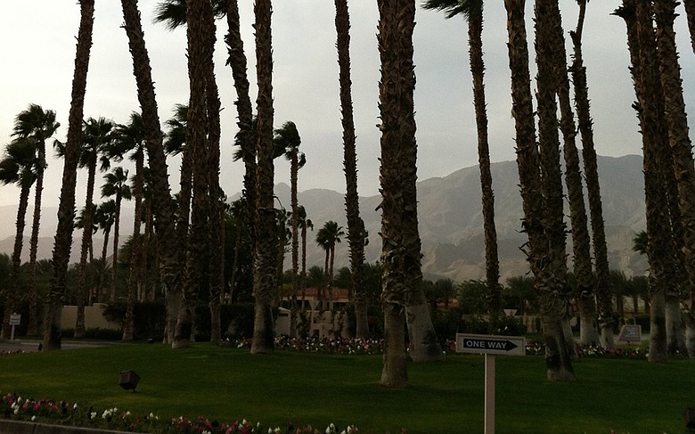 Wind howls during Round 2 of PGA Tour Q-School at PGA West.