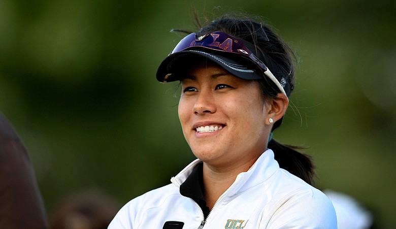 Stephanie Kono during the third round of LPGA Q-School.