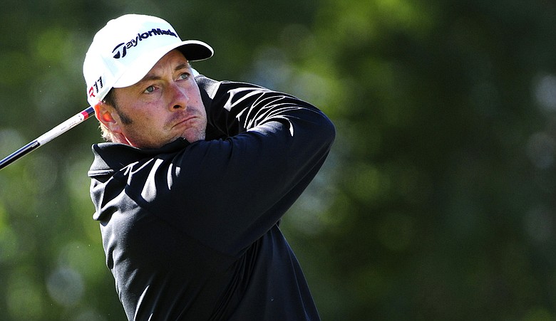 Tommy Biershenk hits a tee shot during the final round of the 2011 PGA Tour Qualifying Tournament on December 5, 2011 at the PGA West Golf Club in La Quinta, Calif.