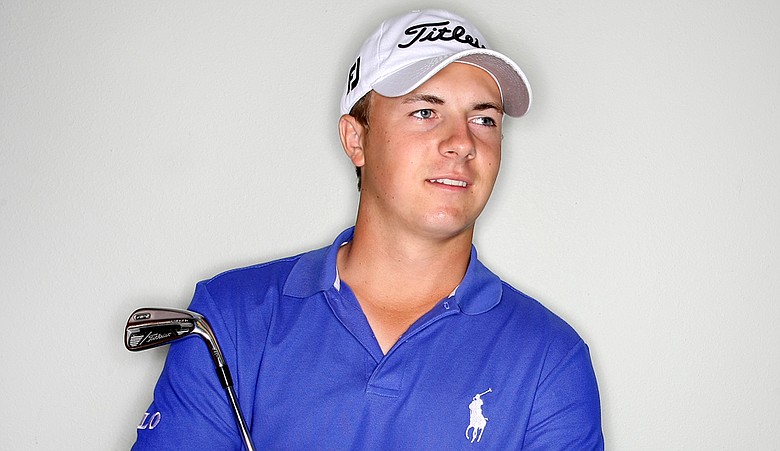Jordan Spieth during a Golfweek photo shoot this summer.
