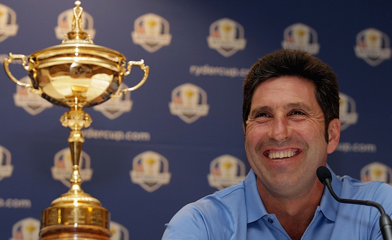 European Ryder Cup captain Jose Maria Olazabal