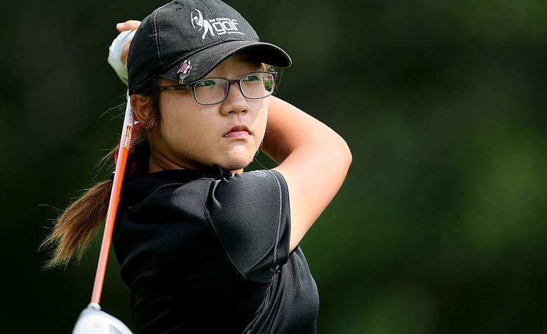 Lydia Ko of New Zealand during Tuesday stroke play of the U. S. Women's Amateur Championship at Rhode Island Country Club in Barrington, Rhode Island.