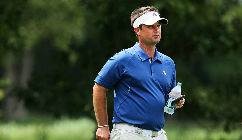 SMU men's coach Josh Gregory (shown while at Augusta State) has resigned.