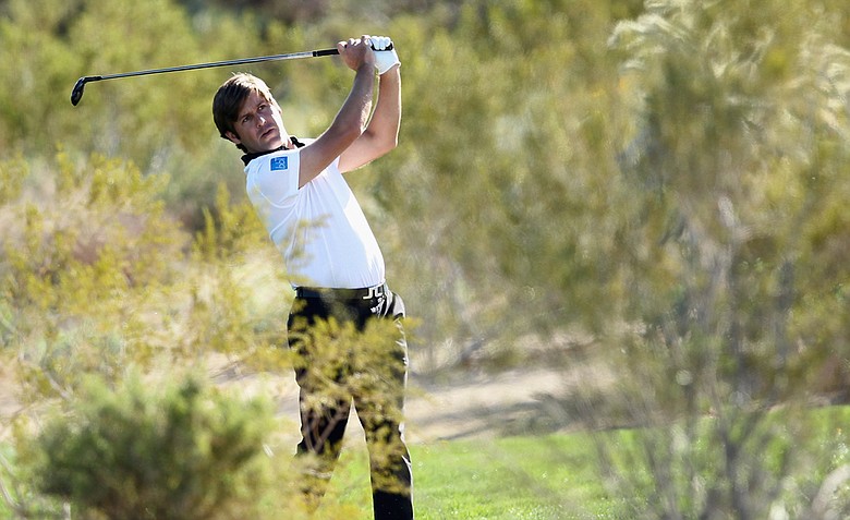 Robert Rock defeated Adam Scott in the first round at Match Play.