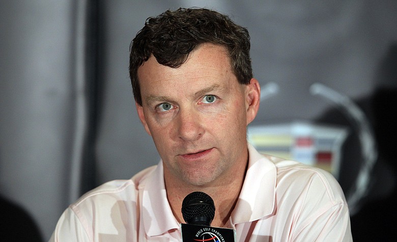 Gilbert S. Hanse, the founder and President of Hanse Golf Course Design, talks to the media after his company had been selected to design the golf venue in Rio de Janeiro, Brazil for the 2016 Olympic games.