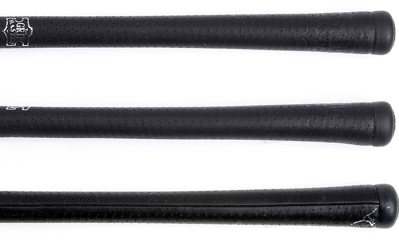 The Grip Master offers leather grips that are made of kangaroo.