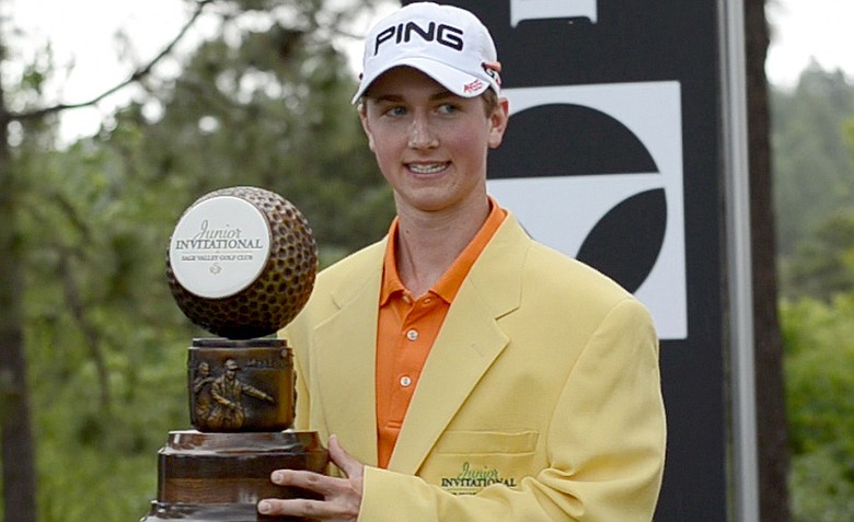 Zachary Olsen dons the yellow jacket as 2012 champion. He will defend his title at the 2013 Junior Invitational.