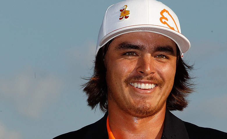 Rickie Fowler won the Wells Fargo Championship with a full mustache.