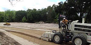Renovations under way for Gilchrist practice facility