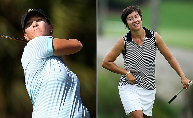 Meghan Stasi (left) and Marina Alex