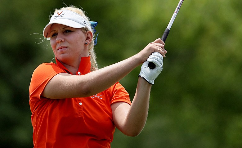 Portland Rosen of Virginia posted a 66 on Tuesday at the 2012 NCAA Division I Women's Golf Championships at Vanderbilt Legends Club North Course in Franklin, Tenn.
