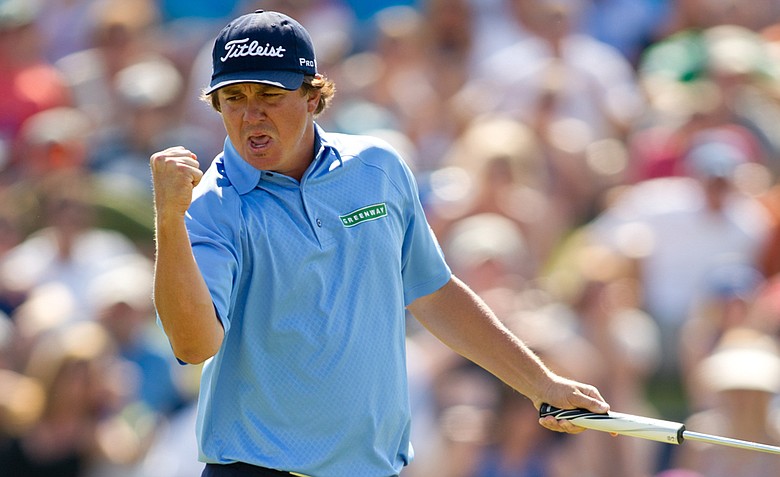Jason Dufner drained a 25-foot birdie putt on the 72nd hole to win the Byron Nelson Championship.