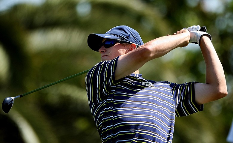 Brandon Hagy of University of California during the 2012 NCAA Championship at Riviera Country Club in Pacific Palisades, Calif.