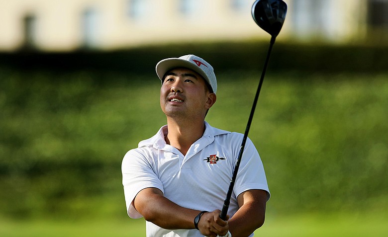 Alex Kang for San Diego State University during the final round of stroke play at the 2012 NCAA Championship.