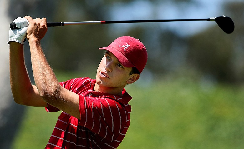 Alabama's Cory Whitsett at No. 3 during the final round of stroke play at the 2012 NCAA Championship.