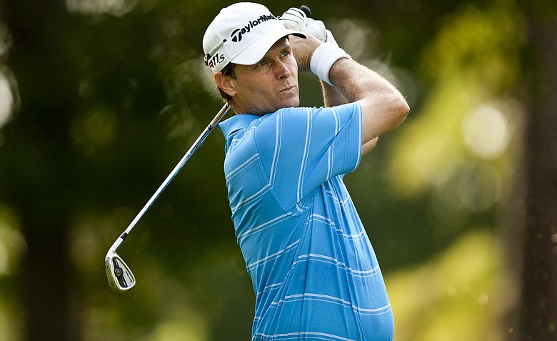 Bob Estes during the 2012 U.S. Open Sectional Qualifying at Lakeside Country Club in Houston, Texas on Monday, June 4, 2012.