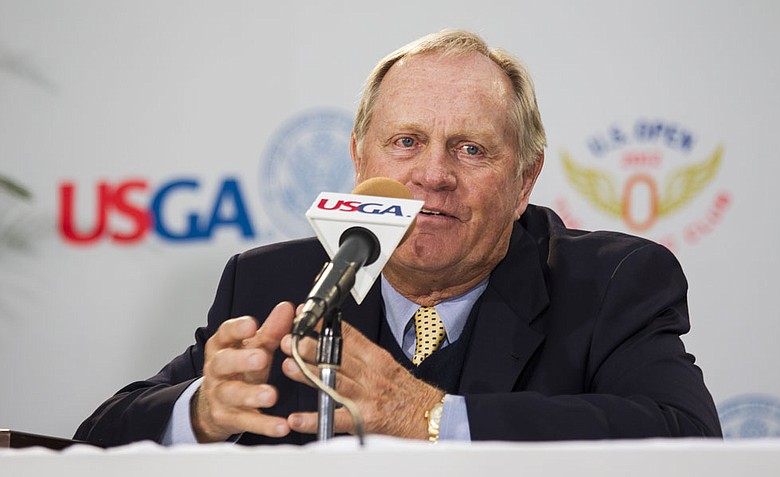 Jack Nicklaus during a press conference at the 2012 U.S. Open at The Olympic Club in San Francisco, Calif. on Wednesday, June 13, 2012.