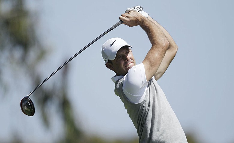 Charl Schwartzel, of South Africa, during the first round of the U.S. Open Championship.