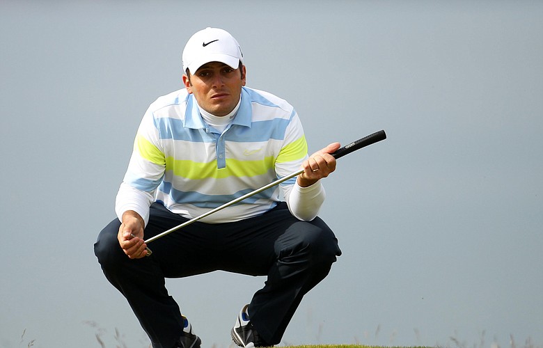 Francesco Molinari during the Scottish Open.